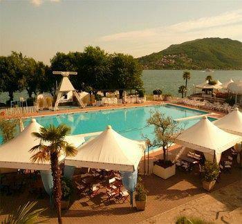Beach Hotel Eurovil Predore Kültér fotó